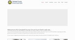 Desktop Screenshot of campbellcocircuitcourt.com