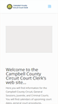 Mobile Screenshot of campbellcocircuitcourt.com