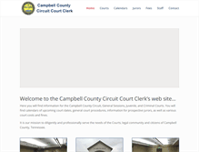 Tablet Screenshot of campbellcocircuitcourt.com